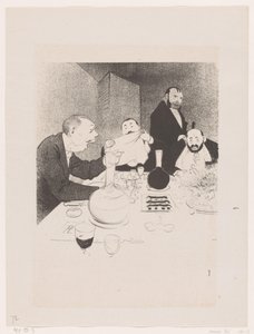 Mannen aan tafel tijdens een diner Fel van díszítve, és a barátai bankettet kínálnak neki (eredeti cím) A természet nagyszerű látványai; a Mr. Anybody élete (eredeti sorozatcím)