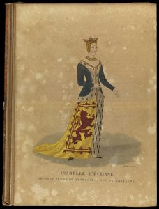 Skóciai Izabella, Bretagne hercegnője, 18. század vége.