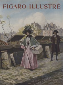 Habozás. A Le Figaro Illustre borítója, 1897. október