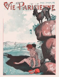 A Parisian Life magazin borítója, 1929