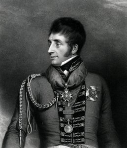 vezérőrnagy, tisztelt Sir William Ponsonby, 1817 alkotó: Georges Maile