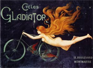 Gladiator Cycle Company, 1905 alkotó: Georges Massias