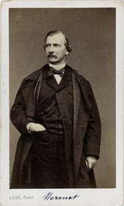 Auguste Mermet zeneszerző portréja 1810-1889. alkotó: Georges Mathurin Legé