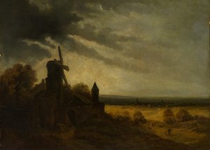 A Montmartre malma, valószínűleg kb. 1820.