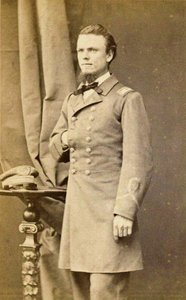 John Grimball hadnagy (1840-1922) a C.S.S. Shenandoah, Konföderációs Haditengerészet (A) alkotó: Georges Penabert