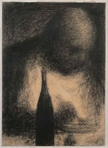 The Diner, c. 1883-1884. alkotó: Georges Pierre Seurat