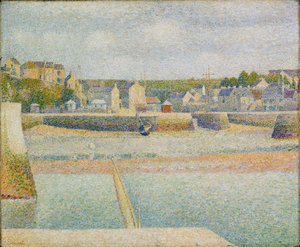 Port-en-Bessin: A külső kikötő (apály) alkotó: Georges Pierre Seurat