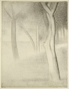 fák alkotó: Georges Pierre Seurat