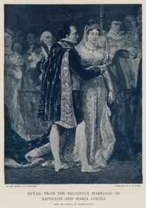 Részlet Napóleon és Maria Louisa vallási házasságából
