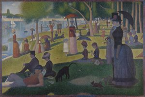 Vasárnap a La Grande Jatte-on -- 1884 alkotó: Georges Seurat