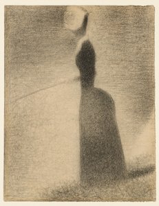 Horgászó nő alkotó: Georges Seurat