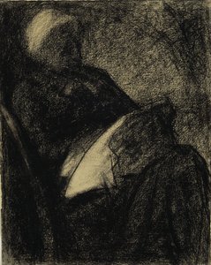 A hímzőnő alkotó: Georges Seurat