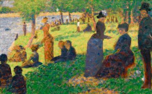 La Grande Jatte alkotó: Georges Seurat