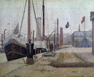 La Maria, Honfleur alkotó: Georges Seurat