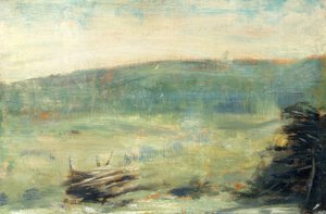 Saint-Ouen-i táj, 1878-79 (olaj, fa) alkotó: Georges Seurat