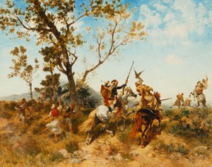 Egy arab Hawking-párt, 1907