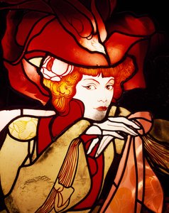 Női ábra, részlet alkotó: Georges de Feure
