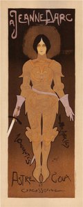 Jeanne of Arc, 1896 alkotó: Georges de Feure
