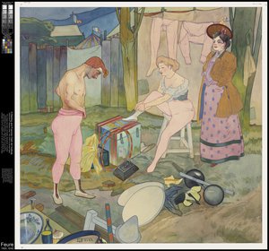 A Corvi Cirkusz alkotó: Georges de Feure