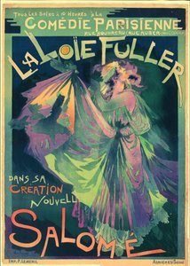 Loie Fuller, mint Salome, 1895.