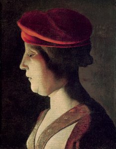 Egy nő feje alkotó: Georges de La Tour