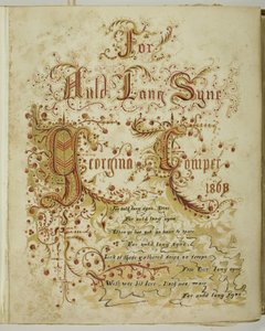 Untitled [For Auld Lang Syne], 185568. alkotó: Georgina Cowper