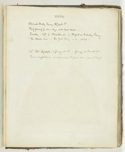 Cím nélkül [a Broadlands-szel kapcsolatos szöveg oldala], 1868.