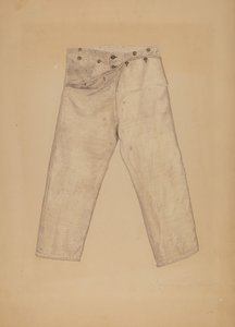 Házi szőtt nadrág alkotó: Georgine E. Mason