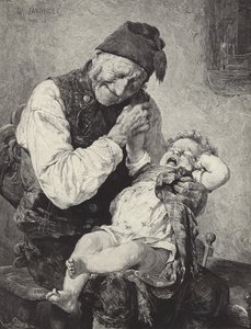 Naughty Boy metszet alkotó: Georgios Jakobides