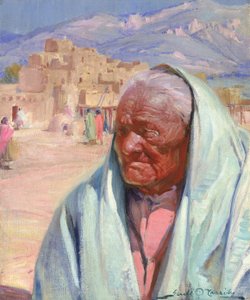 Antonio Concha, Taos öregje, 1924. alkotó: Gerald Cassidy