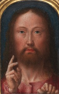 Krisztusi áldás, kb. 1500-1505. alkotó: Gerard David