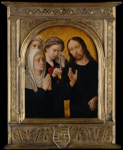 Krisztus búcsút vesz anyjától, kb. 1500. alkotó: Gerard David