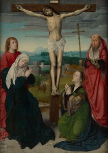 A keresztre feszítés, kb. 1495. alkotó: Gerard David