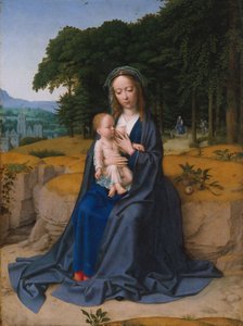 The Rest on the Flight to Egypt, 1512–1515 (olaj, fa) alkotó: Gerard David