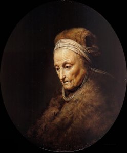 Rembrandts anyja portréja