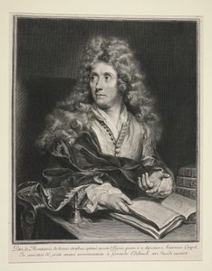 Antoine Coypel portréja alkotó: Gérard Edelinck