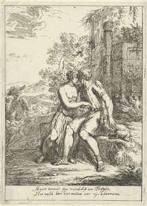 Aminta en Thestylis alkotó: Gerard Hoet (I)