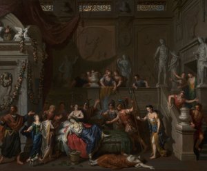 Kleopátra halála, 1700-1710 körül (olaj, vászon)