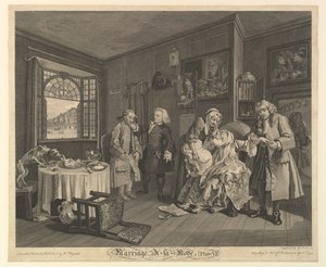 Házasság A-la-Mode, VI. tábla, 1745. április 1.