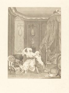 Késői bűnbánat alkotó: Gerard Rene Le Vilain after Nicolas Lavreince