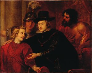 IV. Fülöp spanyol 1605-1665 elküldi testvérét, Infante Ferdinánd osztrák bíborost 1609-1601 alkotó: Gerard . Seghers