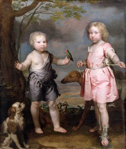 Lord John Hay és Charles, Yester mestere (később Tweeddale harmadik márkija) 1670 körül