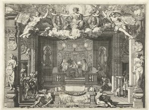 A Westminsteri Szerződés allegóriája A béke allegóriája Anglia és az Egyesült Hollandia között, 1674 alkotó: Gerard de Lairesse
