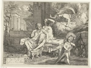 Mercury megparancsolja Calypsónak, hogy engedje el Odüsszeuszt alkotó: Gerard de Lairesse