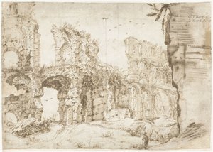 A Colosseum romjai, Róma, belülről nézve