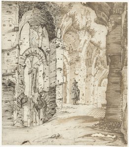 Septimius Severus palota alépítményének romjai, Róma