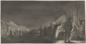 A tejpiac Zwolle-ban, éjszaka