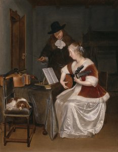 A zenei lecke alkotó: Gerard ter Borch