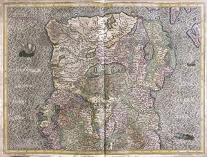 Írország alkotó: Gerardus Mercator