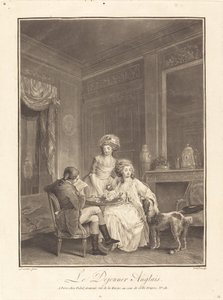 Az angol ebéd alkotó: Geraud Vidal after Nicolas Lavreince
